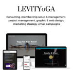 Multi Screen Mockup of Web Design